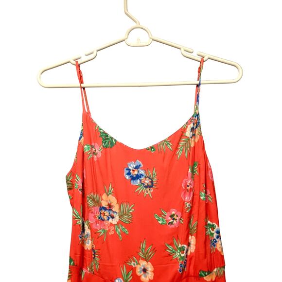 Old Navy Pansy red sundress size large - Picture 3 of 7